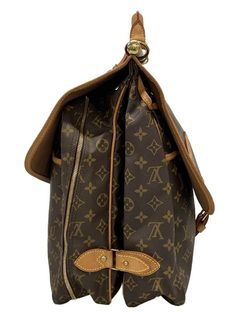 LOUIS VUITTON Hunting Bag M41140 Monogram SP1928 Boston Bag Monogram Canvas - Picture 2 of 16